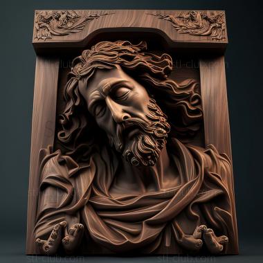 3D model st jesus (STL)